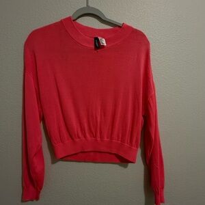 H&M Bright Pink Sweatshirt